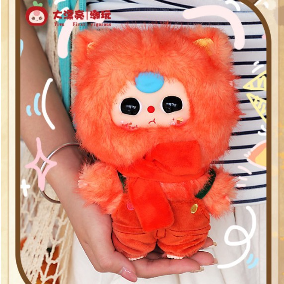 New Product】Bubble Mart Baby Three-Year-Old Baby Three Autumn Fairy Tale Blind Box Trendy Plush Toy Tiktok Bestseller