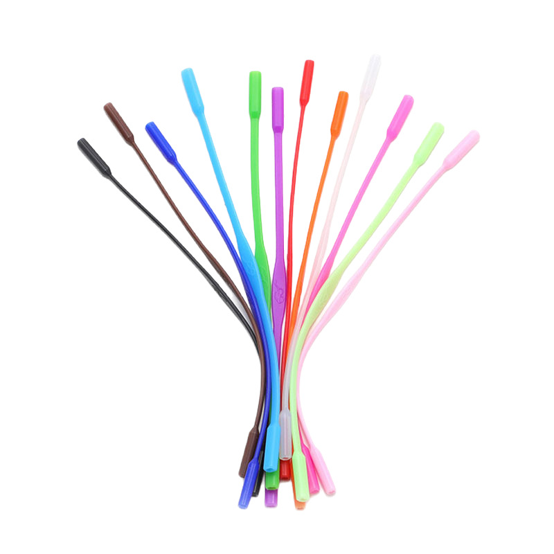 Silicone Sports Rope Glasses Rope Lanyard Silicone Anti-Slip Sleeve Ear Cover Eye Fixed Anti-drop Glasses Accessories