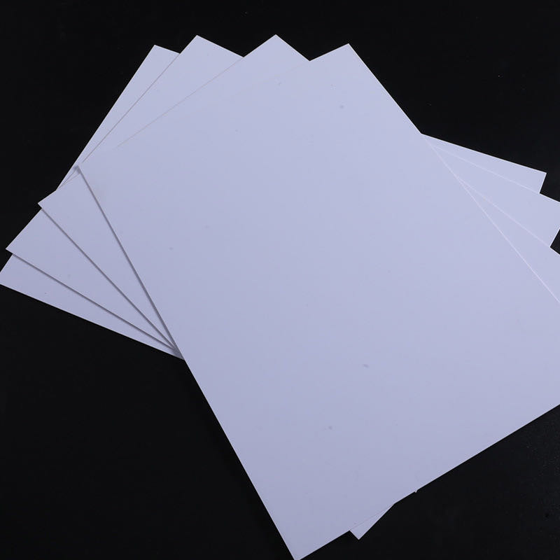 PVC Laser Printing Cooking Light Konica Printing Sheet White Sheet Printing Sheet Card Paper