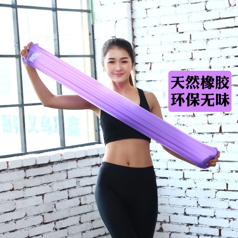 Factory Direct Supply of Sports Fitness Yoga Elastic Bands, Resistance Bands, Yoga Tension Sheets, Tpe Elastic Sheets, Stretching Bands