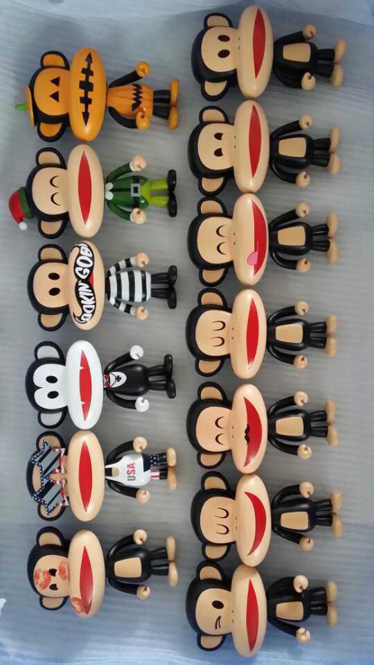 3D Stereo Cartoon Doll Cute Digital Photosensitive Kidsren's Creative Pvc Soft Silicone Seal