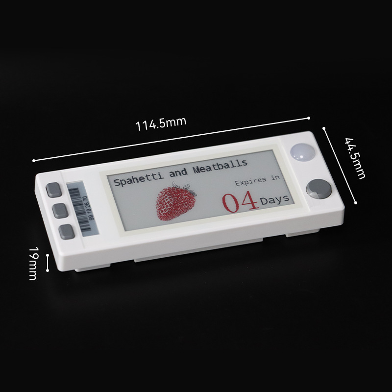 Customized Bluetooth 2.9inch Ink Screen Countdown Digital Label Timing Increase or Decrease Amount Time Button Switch