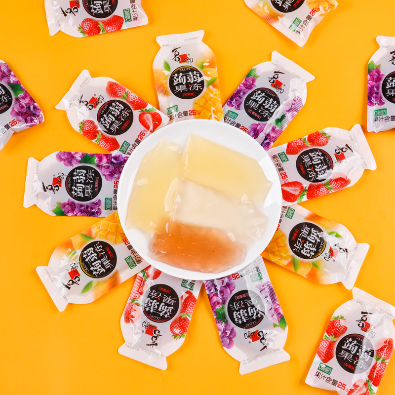 Xizhilang Konjac Jelly Sucking Juice Jelly Internet Celebrity Office Casual Children Sharing Snacks Wholesale