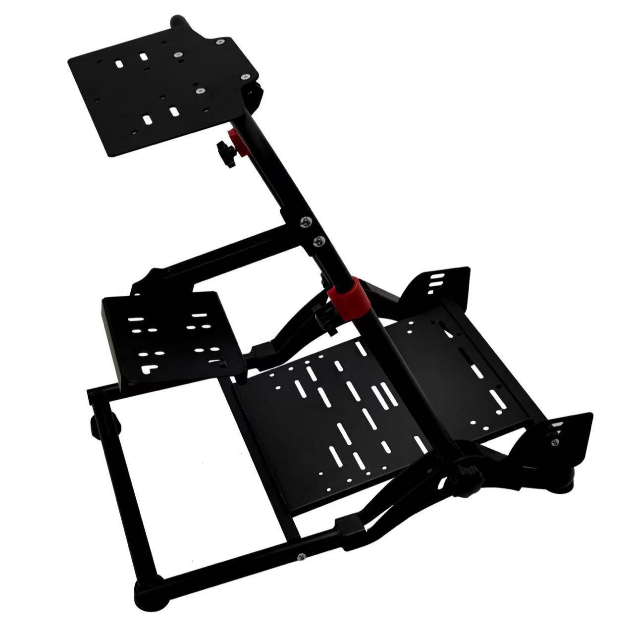 "X" frame racing simulator racing wheel frame steering wheel frame foldable tilt adjustable wheel frame