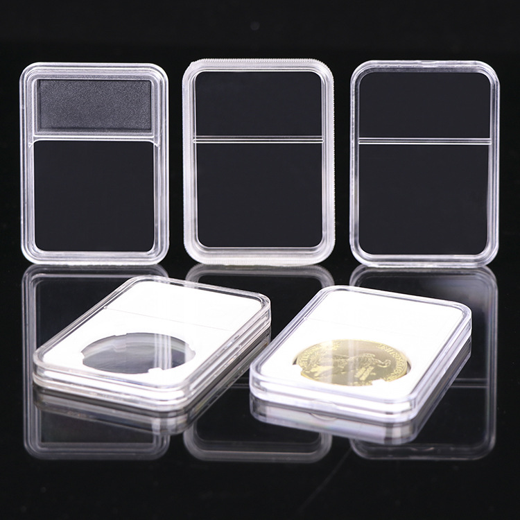 Strong Magnetic Card Brick Box Mtg Yu-Gi-Oh Card Box Rating Card Box 35Pt Score Card Collection Box Stamp Box