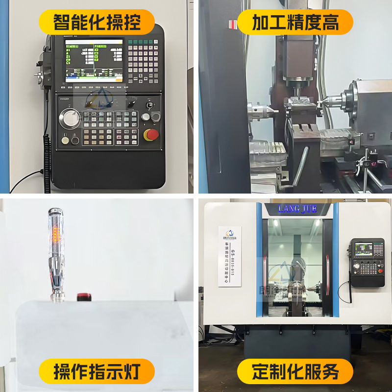 Roller Composite Machine Tool Manufacturer, Dual-Spindle High-Precision Cnc Gear Hobbing Machine, Small Gear Processing with Low Workpiece Wear