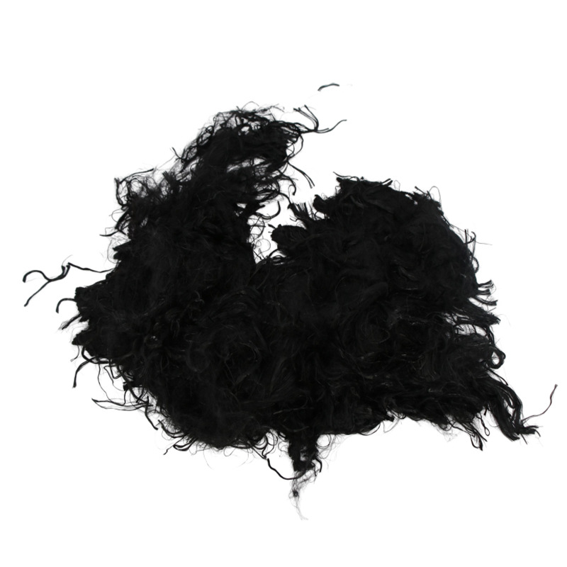 Polyacrylonitrile Pre-Oxidized Fiber Pre-Oxidized Straight Filament Flame-Retardant Short-Cut High-Temperature Resistant Material Fire-Retardant New Material