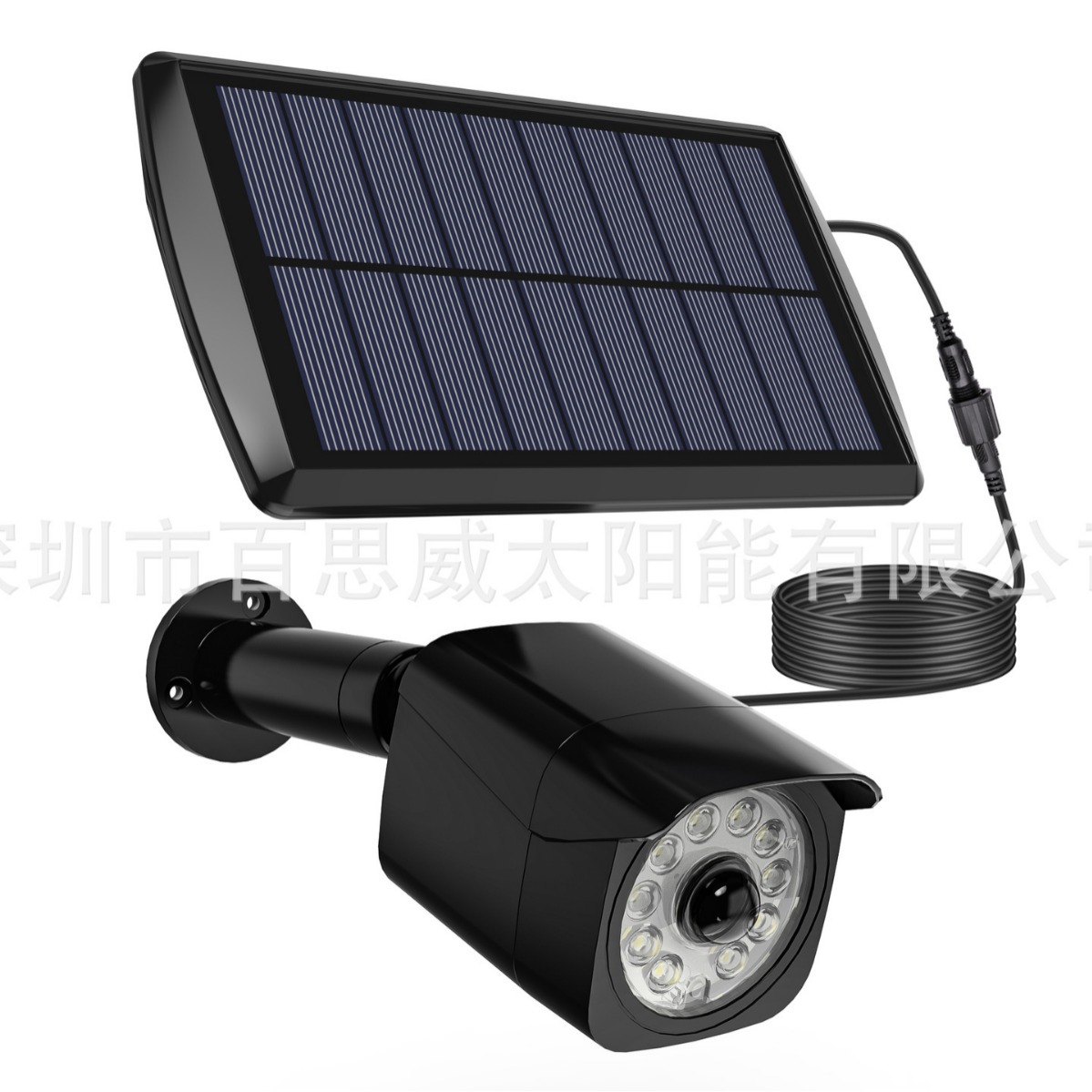 2024 New Amazon solar monitoring lamp anti-monitoring garden lamp hot sale