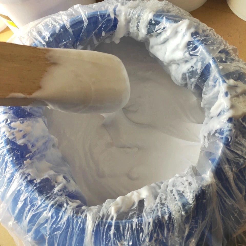 Factory wholesale white latex strong stick handmade solid wood furniture wood glue woodworking glue vat environmental protection white latex