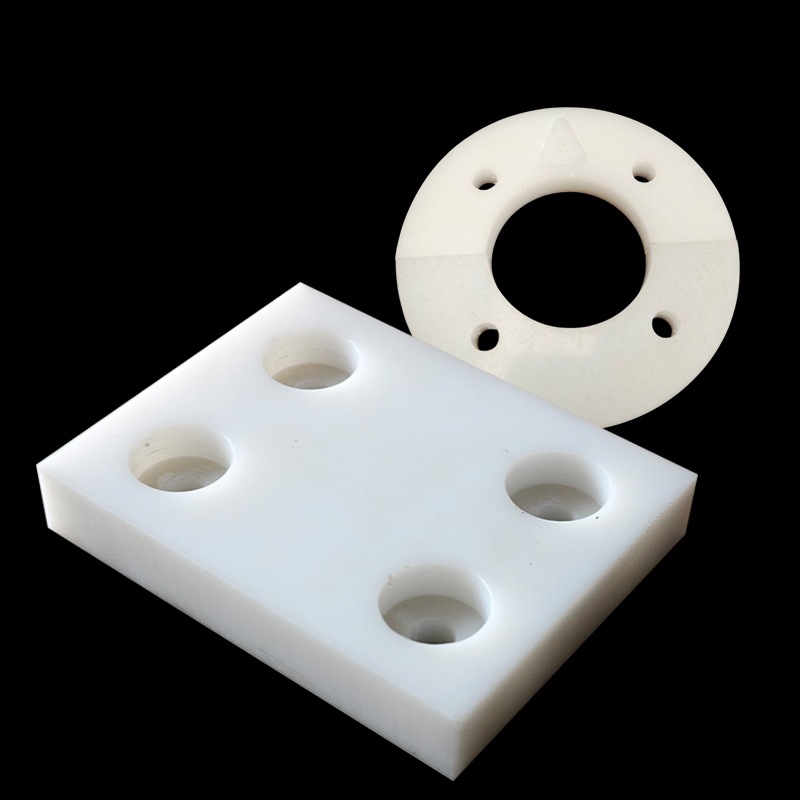 Plastic Parts High-Density Polyethylene Special-Shaped Parts Pressure-Resistant Slider Crane Pads Acid and Alkali Resistant Injection Molding Grade Pe