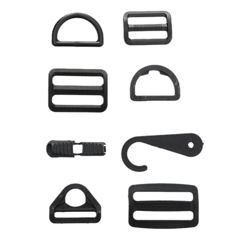 Luggage buckle D buckle Japanese buckle adjustment buckle clip question mark hook five-pointed buckle a variety of styles spot supply