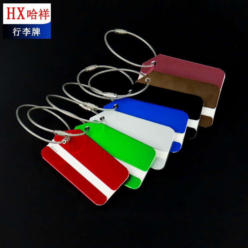 Алюминиевый сплав, металлический тег для багажа, тег, карточка для регистрации багажа, посадочный талон