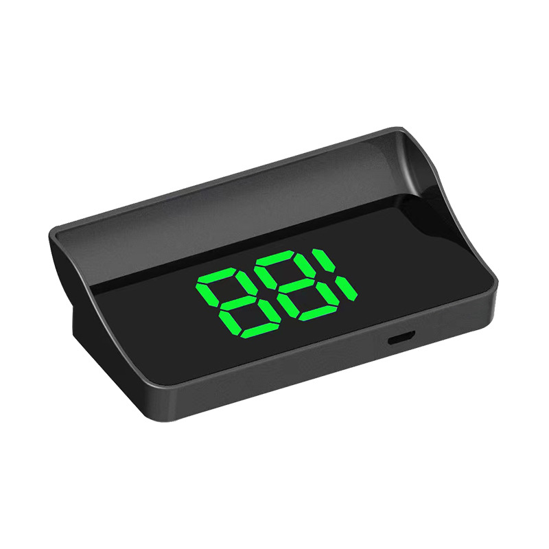 Newly Upgraded Car Hud Head-Up Display Gps Universal Speed Display Kmh/Mph Cross-Border Hot Model W1