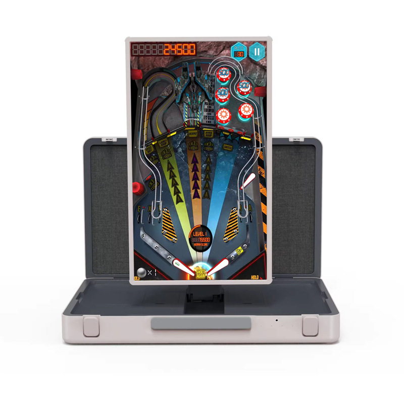 Cross-border New 27-inch Android Portable Touch Display Briefcase LED Tablet PC Suitcase All-in-One