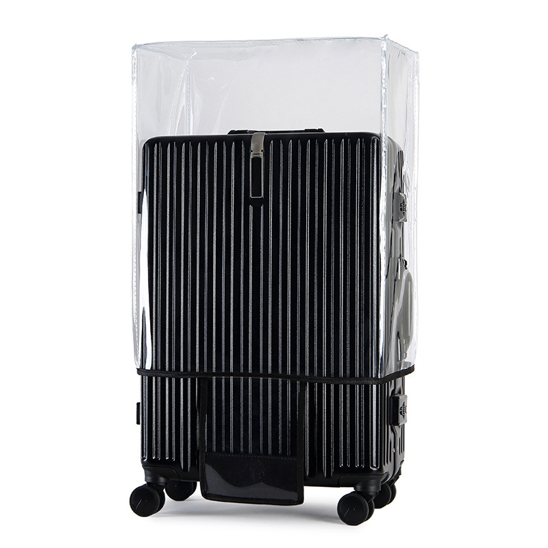 Wholesale Cross-Border Transparent Thickeneded Trolley Case Cover 20 Suitcase Protective Cover Suitcase Dust Cover 28inch 24inch