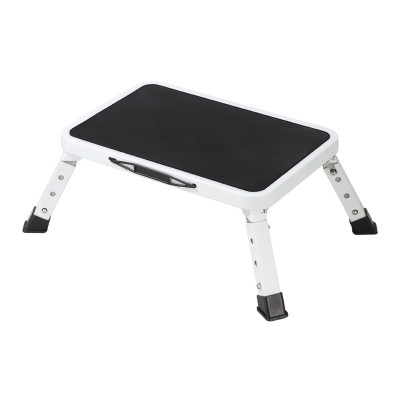 Factory Wholesale One Step Non-Slip Step Stool Carbon Steel Car Wash Stool Thickened Folding Stool Mini Climbing Step Stool Telescopic Ladder