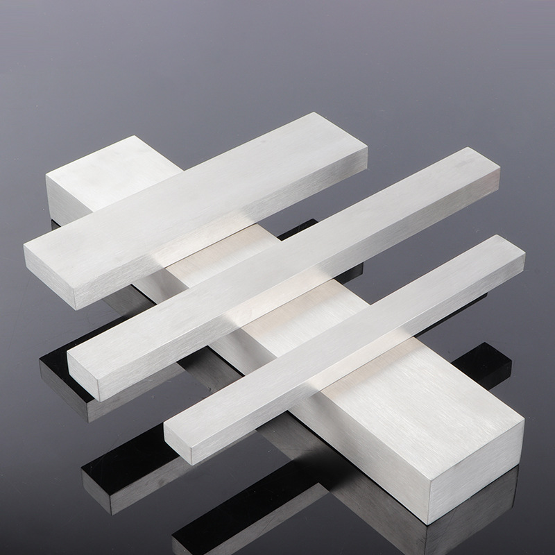 304 Stainless Steel Flat Steel 201 Steel Bar Processing and Cutting 316L Steel Bar Square Steel Square Rod Solid Square Bar Cold Drawing