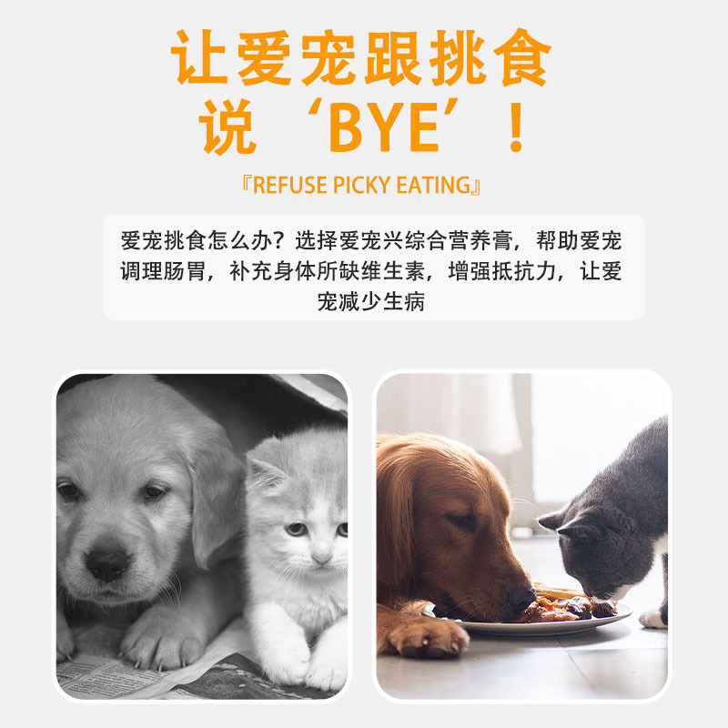 Pet Nutritional Supplements, Dog and Cat Nutritional Cream, Kitten Care, Gastrointestinal Nutritional Cream, Hair Beauty Cream, Nutritional Supplements