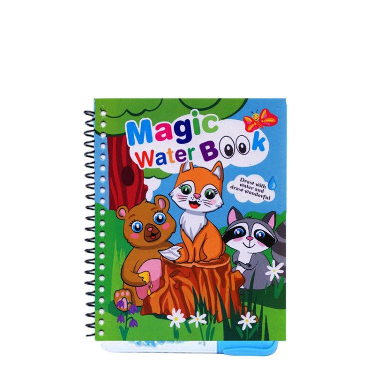 Children's water painting book painting book creative magic graffiti colorful water painting album kindergarten coloring can be used repeatedly