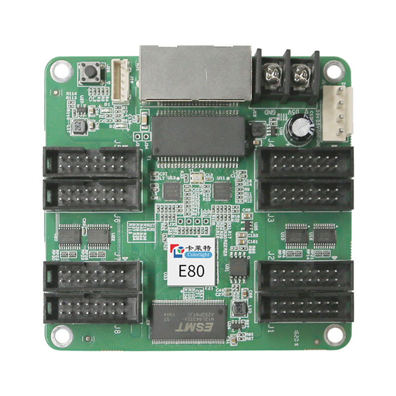 Carlight E80 Full Color led Display Receiving Card Indoor Large Screen Outdoor Digital Screen Advertising Screen Control Card