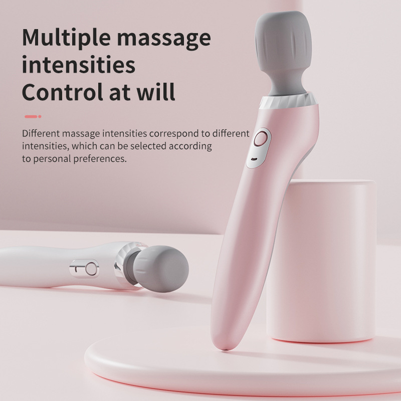 New Handheld Massage Stick, Small Electric Massage Hammer, Kneading Vibration Massager, Rechargeable Multifunctional Massager