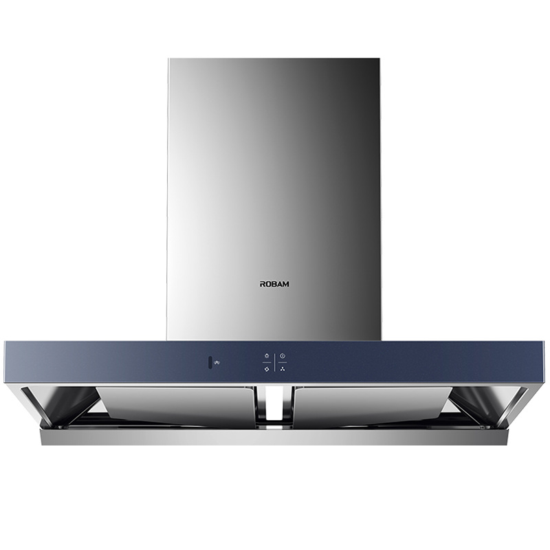 Boss 65X2+9B3K0 Large Suction Range Hood Household Range Hood Gas Stove Set Top Suction Set