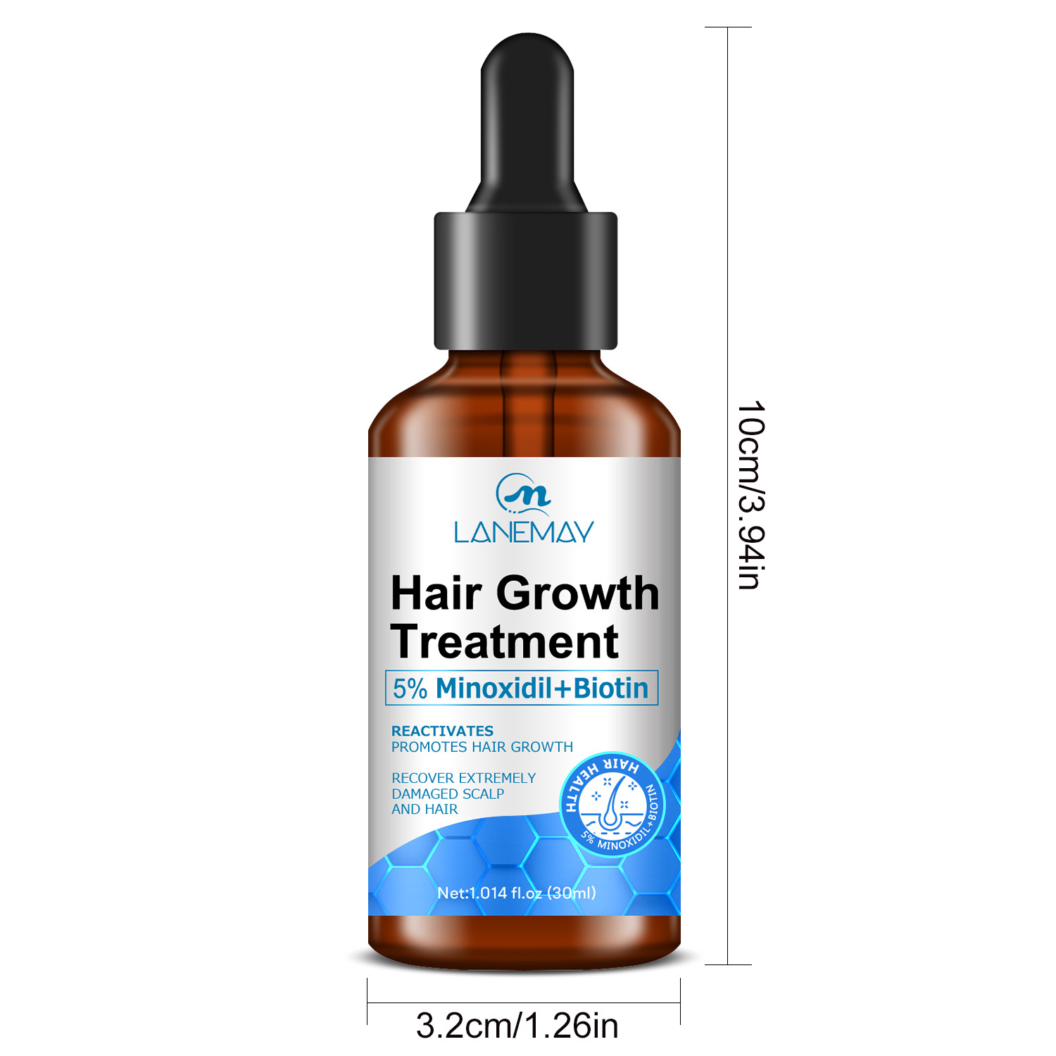 Cross-border care beard hair growth growth oil nourishing strong growth beard oil growth liquid hair