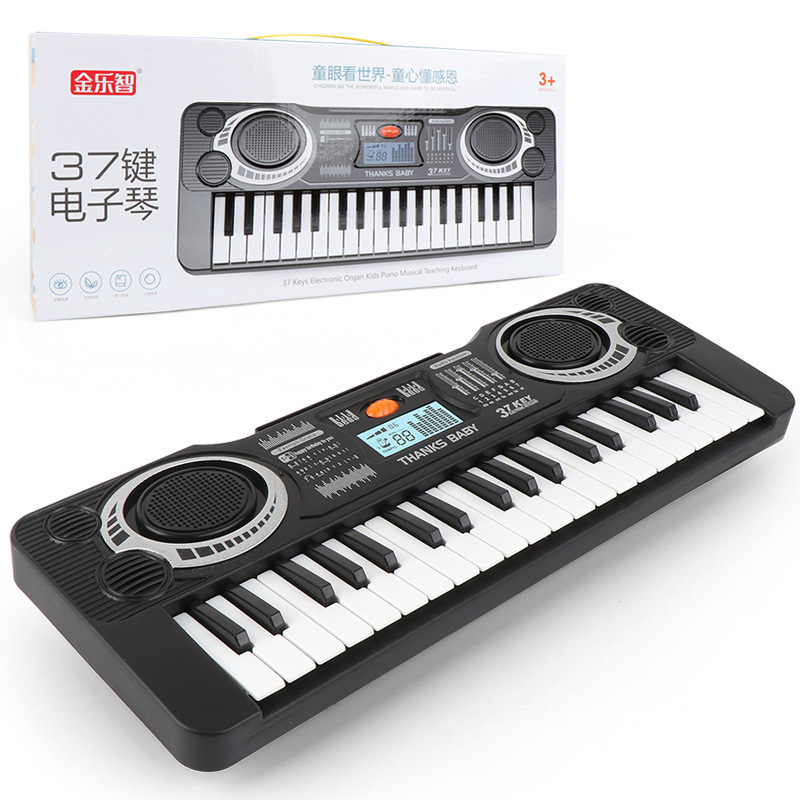 Baby Early Education Toy 37 Key Children's Toy Electronic Piano Beginners Beginner's Electric Piano Music Toy Girl