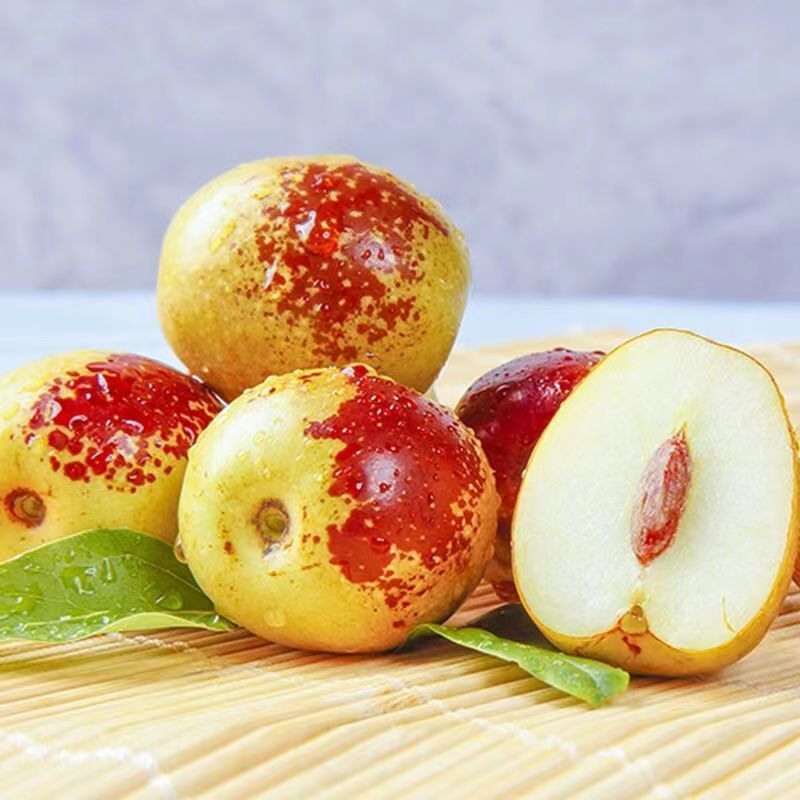 Shaanxi Dali Winter Jujube, Seasonal Fresh Jujube, Whole Piece Free Shipping, Direct Delivery from the Place of Origin, Fresh Winter Jujube, One Piece Drop Shipping