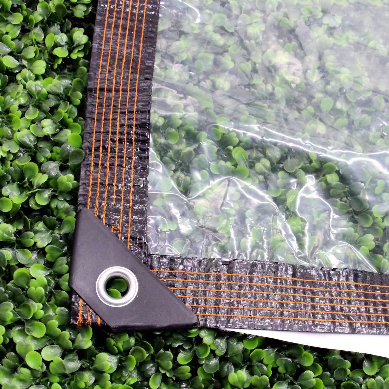 Transparent Multifunctional Rainproof Cloth PE Waterproof Tarpaulin Balcony Rain Shade Outdoor Windshield Plastic Cloth Cold Cross-border