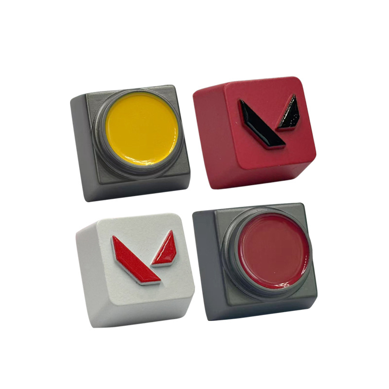 Customized Computer Peripherals Metal Keycap Trend Blind Box Peripheral Ornaments Replacement Fearless Contract Creative Game Keys