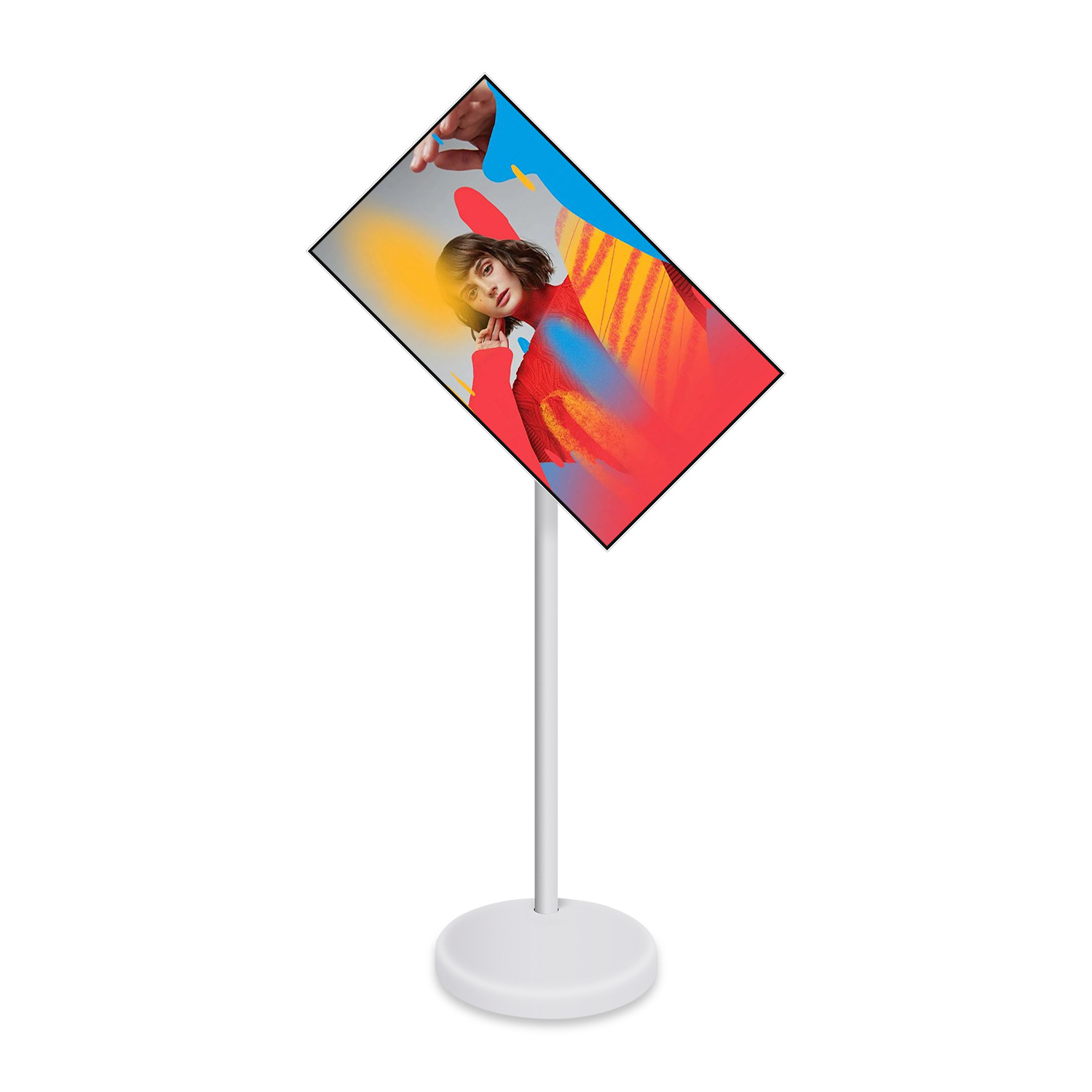 Мультимедийная машина для подруг все-в-одном свободный экран 21 дюйм/24 дюйма полные спецификации Android белая доска мобильный случайный экран