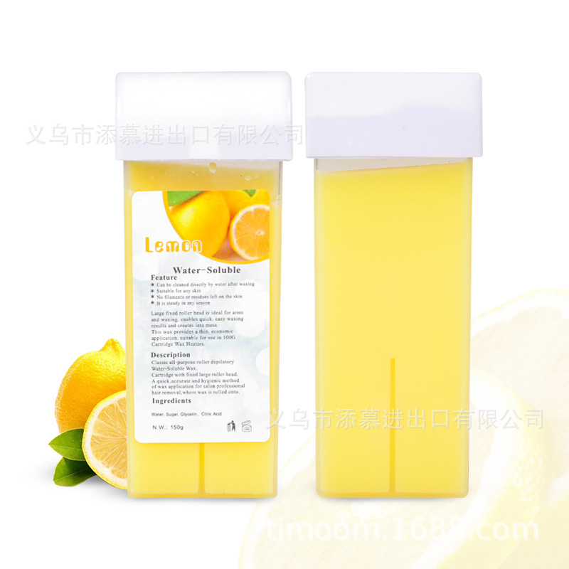 Hair Removal Wax Strip Ink Cartridge Wax Warm Wax Water-Soluble Beeswax Hand-Held Wax Ball Wax Body Cleaning 150g Sugar Wax