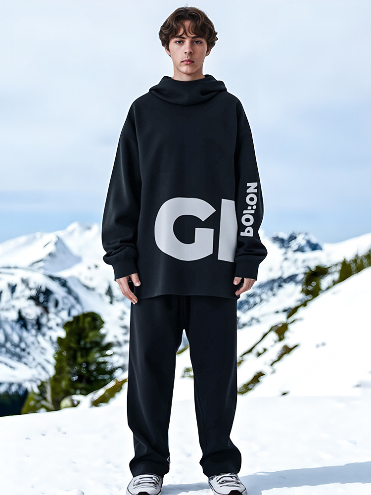 Cross-Border Amazon New Popular Waterproof Ski Suit Hooded Sweatshirt Men's Outdoor Ski Jacket Customization