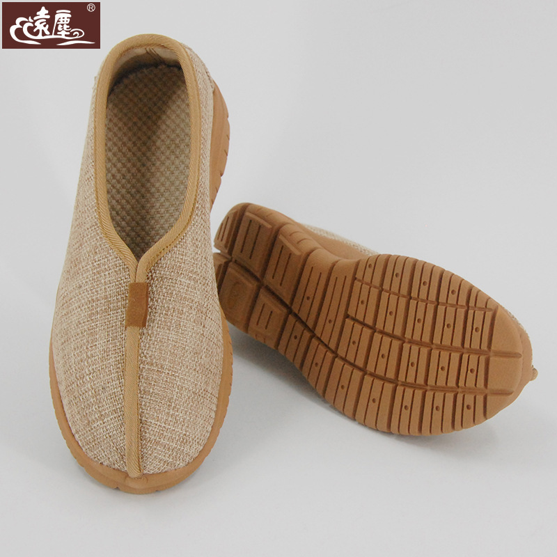 Summer Soft-Soled Monk Shoes for Monks, Men's Monk Shoes, Layman's Shoes, Women's Single Shoes for Spring and Autumn