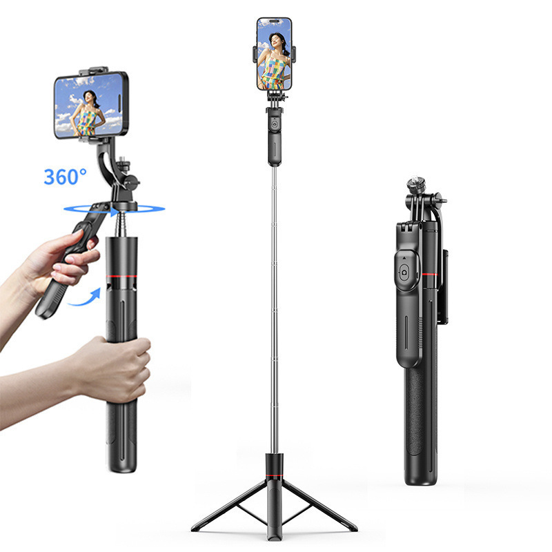 Mobile Phone Selfie Stick F16 Balanced and Stable All-In-One Tripod Live Shooting Bluetooth Selfie Stick Anti-Shake Bracket