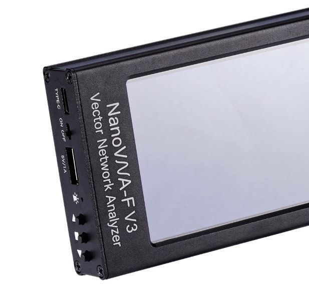 NanoVNA-F V3 1M-6G vector network analyzer 4.3 inch HF VHF UHF SHF talent
