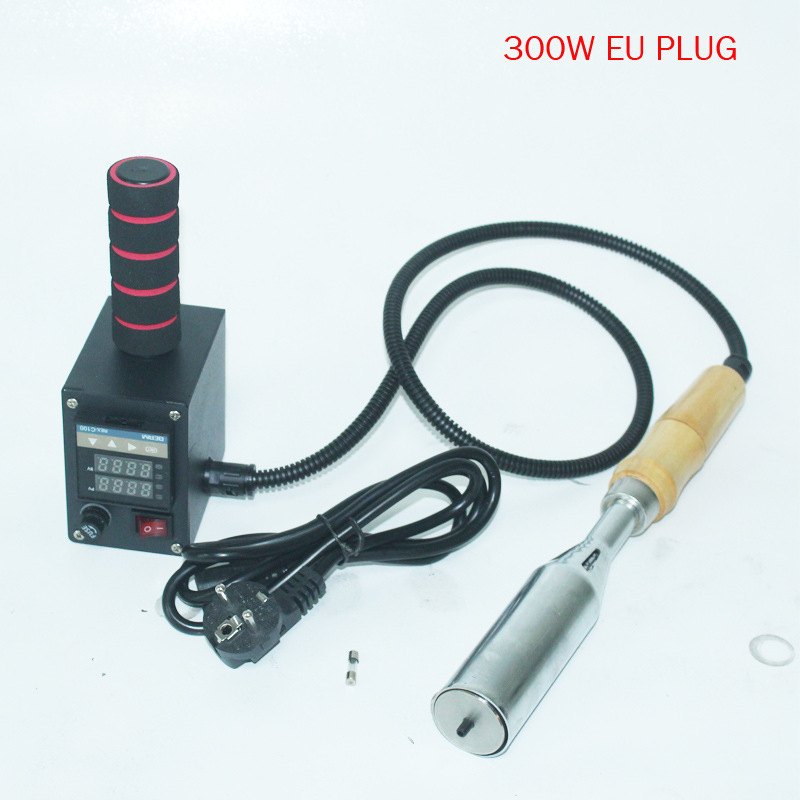 300W handheld hot stamping machine 4 * 4cm copper mold hot stamping machine leather wood products crafts logo printer