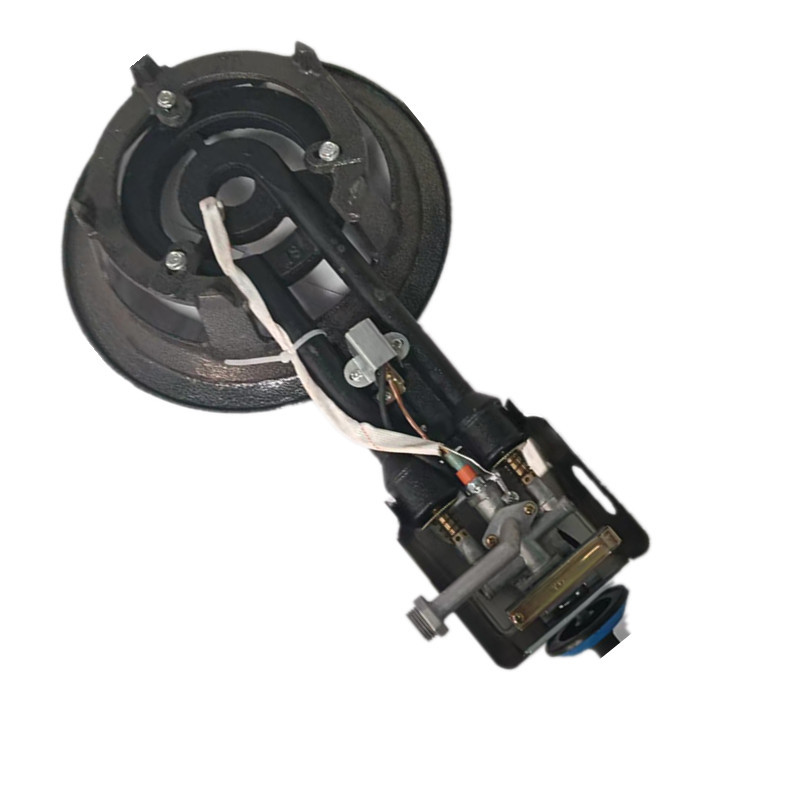 Commercial Flat-Top Stove for Liquefied Gas with Electronic Ignition and Low-Pressure High-Heat Output for Restaurants