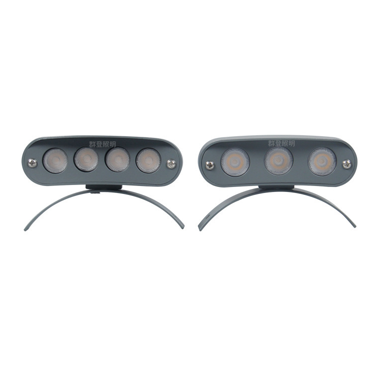 Производитель источника, муниципальное инженерное освещение, 3W 4W, черепичная волнистая лампа, свободная спайка, светодиодная лампа для обнимания деревьев