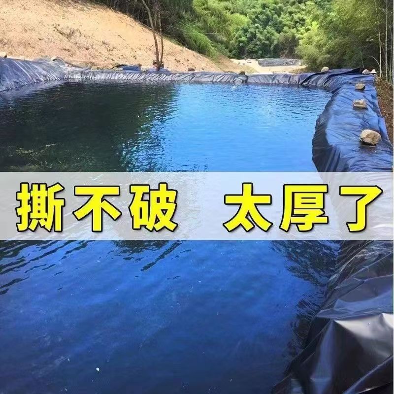 Reservoir Fish Pond Anti-seepage Membrane Geomembrane Black Film Special Thickened Pool Membrane for Fish Pond