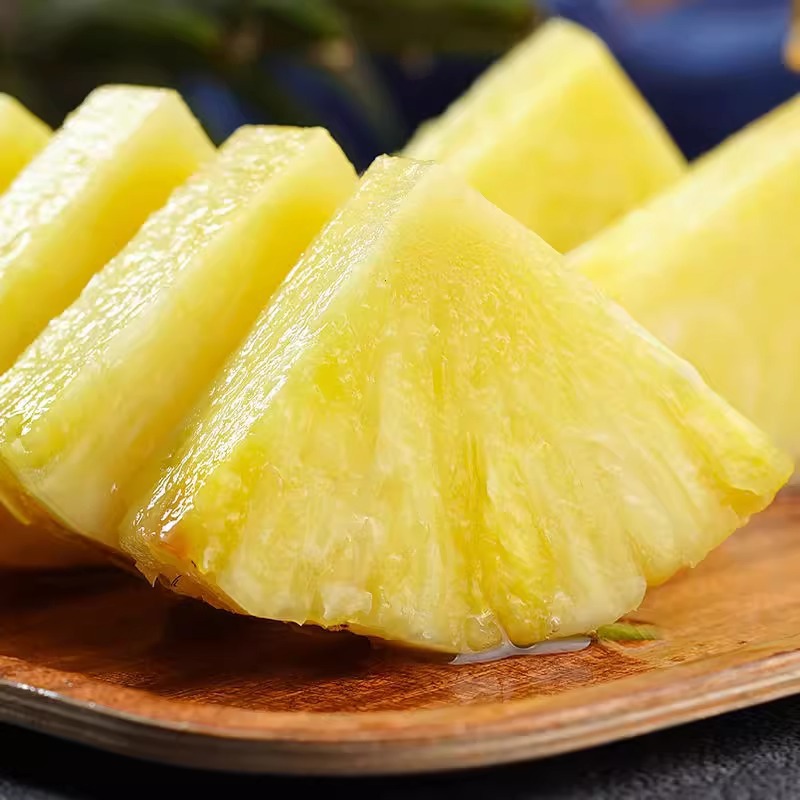 Golden Diamond Pineapple 5kg Selected Tree-Ripe Seasonal Tropical Fresh Fruit Non-Pineapple Hand-Torn Yunnan Pineapple Whole Box