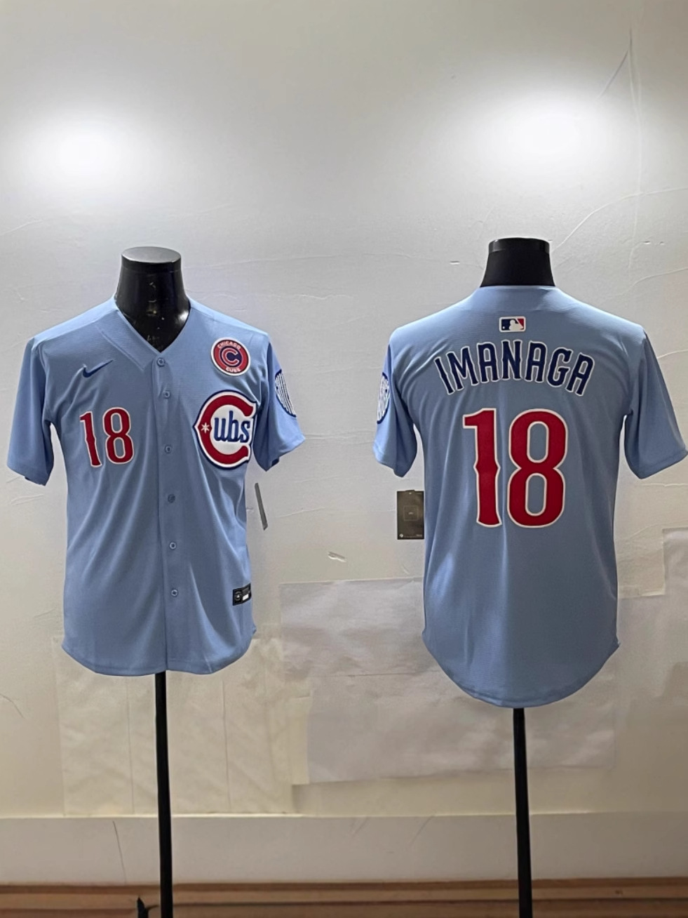 Foreign Trade Baseball Suit Cubs Chicago Cubs #30Tucker 27#Suzuki 21#Hoerner