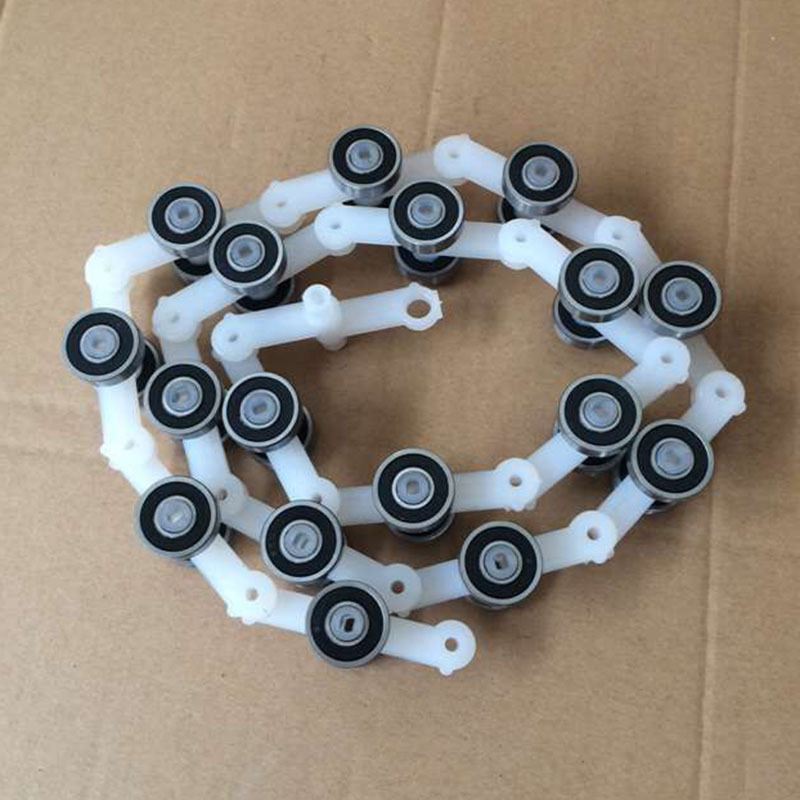 Suitable for Schindler Escalator Return Chain 17-Section Single and Double Fork Handrail with Return Chain Pulley Group Elevator Parts