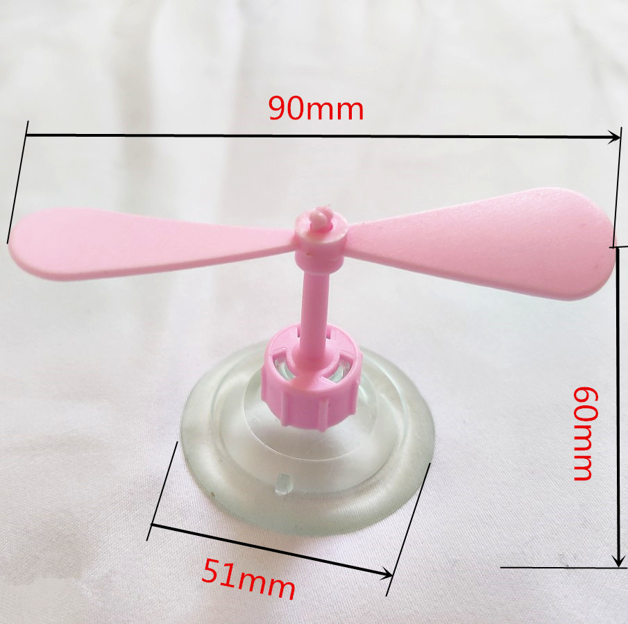 Personalized electric car motorcycle helmet bamboo dragonfly suction cup decoration Harley helmet safety helmet rotatable windmill