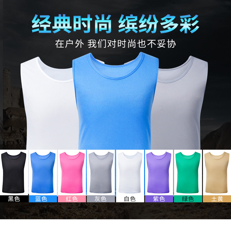 Anti-clothing football basketball training vest team building expansion clothes children's activities advertising shirt vest printing