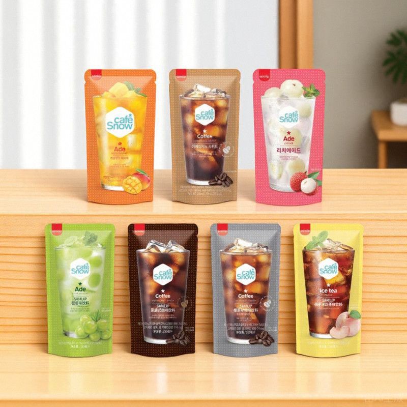 Импортированный из Южной Кореи Samlip кофе с фундуком, черный американский кофе, 230мл