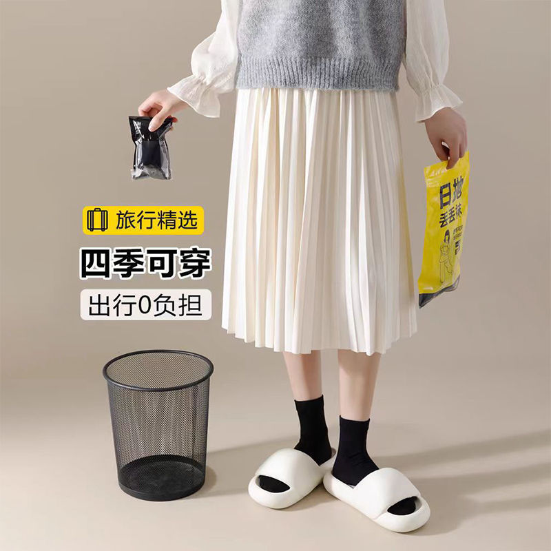 [postage] 100 pairs of disposable socks men's four seasons wash-free deodorant tube socks children travel military training students