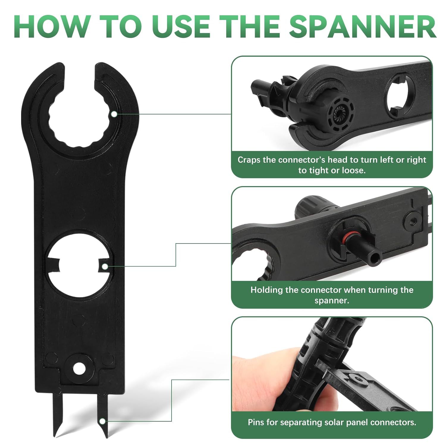 10 Paar Solar Stecker Set, Solarstecker, Pv Stecker Compatible