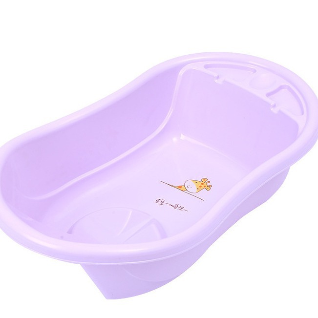 Baby bath tub for mother and baby thickened sitting and lying bath tub cartoon newborn baby bath tub children supplies
